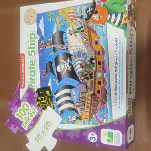 7/$25. Kids Priate Ship Floor Puzzle